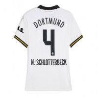 Borussia Dortmund Nico Schlotterbeck #4 3rd trikot Frauen 2024-25 Kurzarm